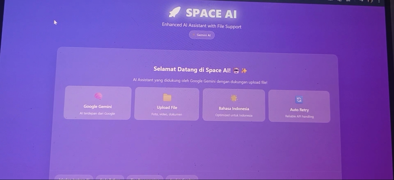 Space AI Old Era Screen